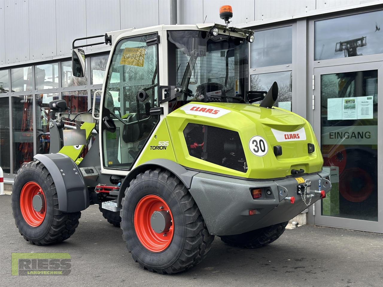 Radlader van het type CLAAS TORION 535, Neumaschine in Homberg (Ohm) - Maulbach (Foto 14)