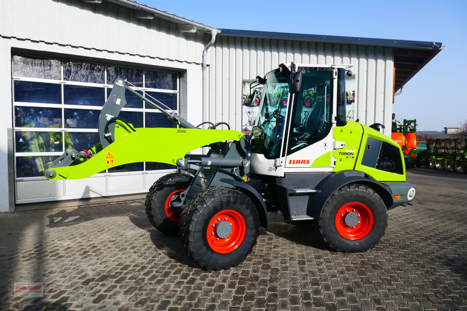 Radlader du type CLAAS Torion 644 Sinus - eingesetzte Vorführmaschine, Neumaschine en Dorfen (Photo 1)