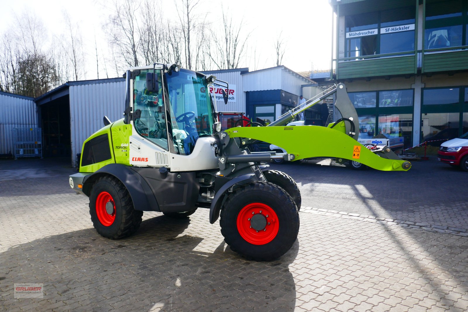 Radlader des Typs CLAAS Torion 644 Sinus - eingesetzte Vorführmaschine, Neumaschine in Dorfen (Bild 5)