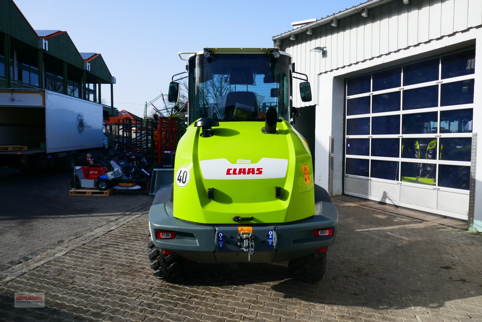 Radlader del tipo CLAAS Torion 644 Sinus - eingesetzte Vorführmaschine, Neumaschine In Dorfen (Immagine 7)