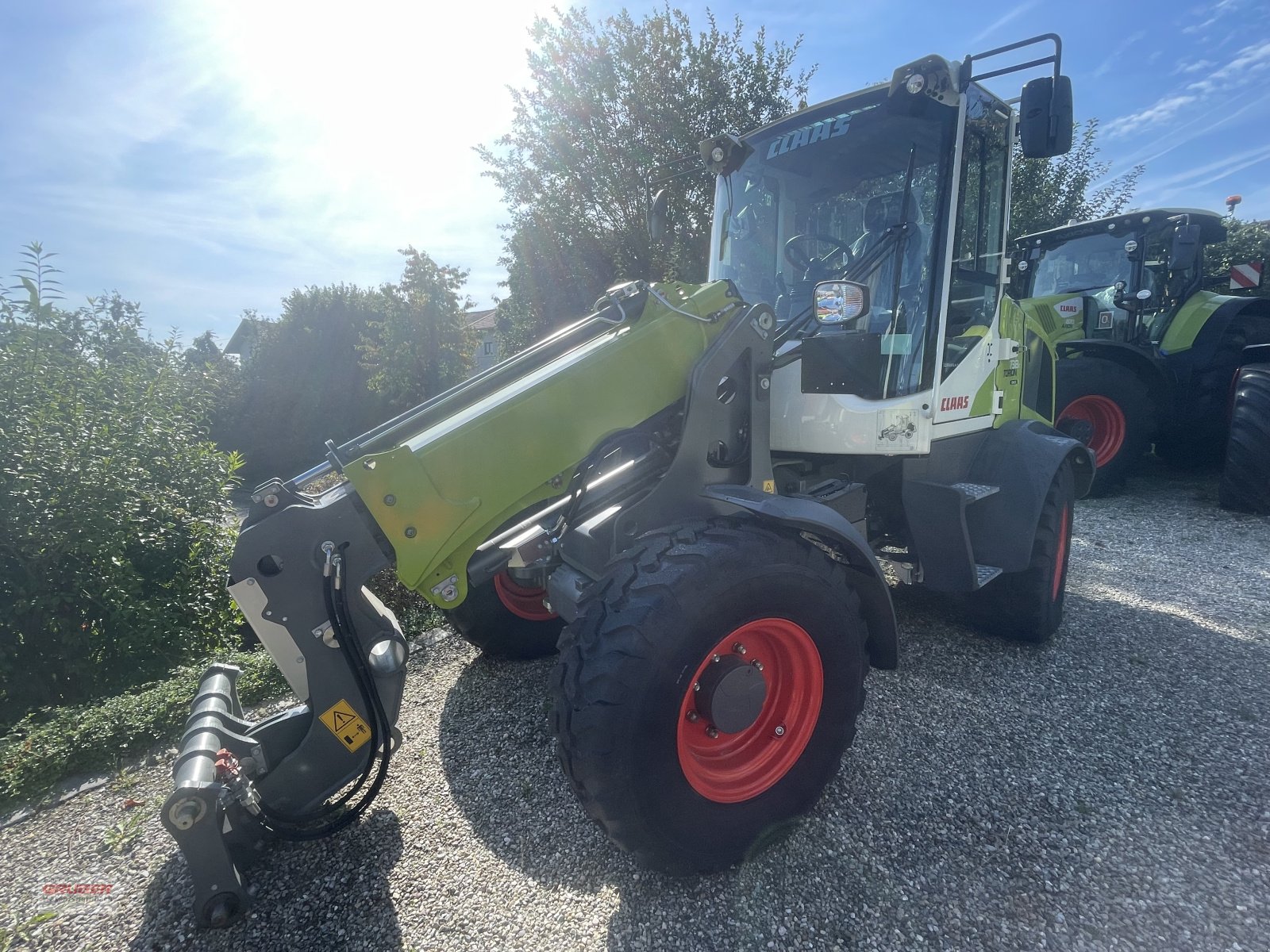 Radlader van het type CLAAS TORION 738 T SINUS - eingesetzte Maschine, Gebrauchtmaschine in Dorfen (Foto 1)