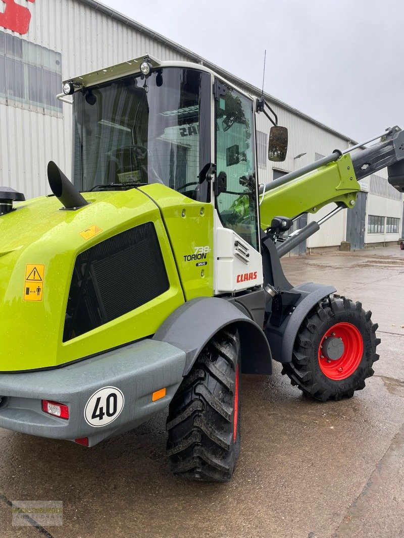 Radlader des Typs CLAAS TORION 738 T SINUS **NEU**, Gebrauchtmaschine in Mühlengeez (Bild 3)