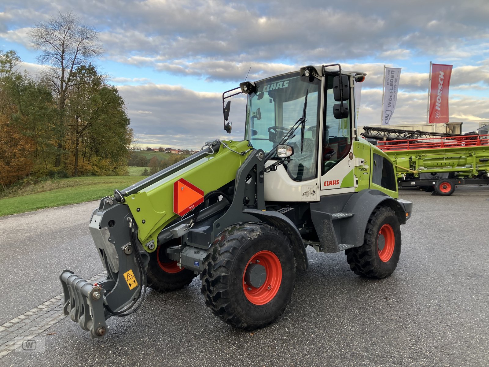 Radlader del tipo CLAAS TORION 738 T SINUS, Neumaschine en Zell an der Pram (Imagen 1)