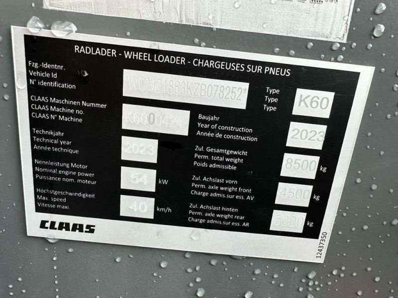 Radlader typu CLAAS TORION 738 T SINUS, Neumaschine v Hof (Obrázek 19)