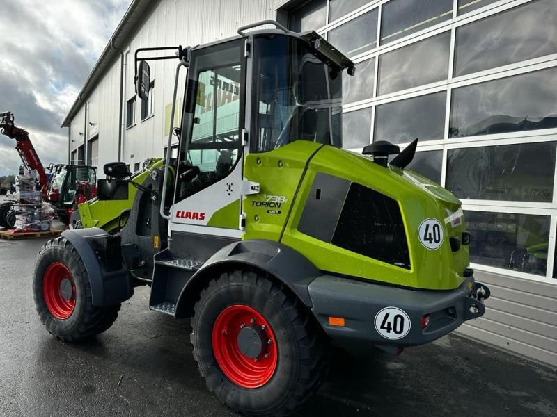 Radlader du type CLAAS TORION 738 T SINUS, Neumaschine en Hof (Photo 3)