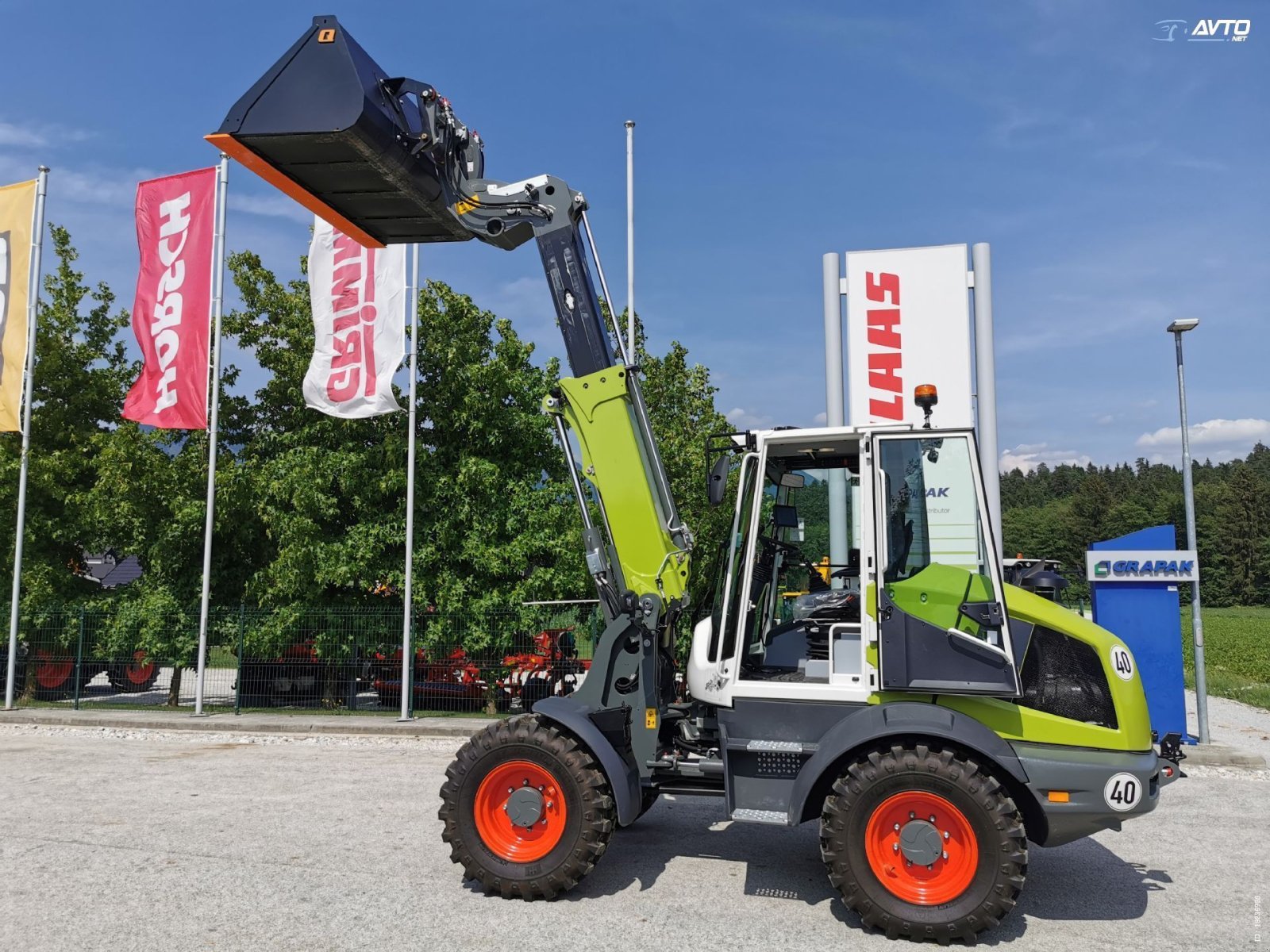 Radlader del tipo CLAAS TORION 738 T, Neumaschine In Naklo (Immagine 16)