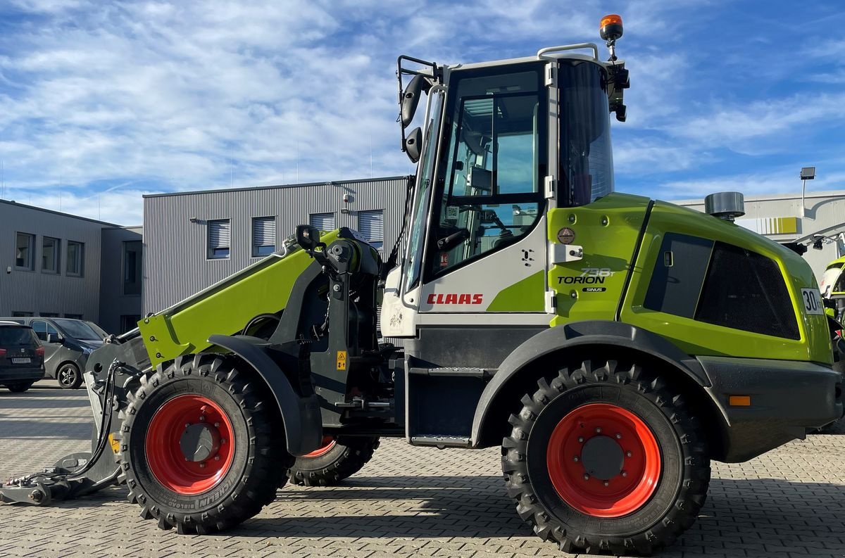 Radlader типа CLAAS TORION 738 T, Vorführmaschine в Spillern (Фотография 2)