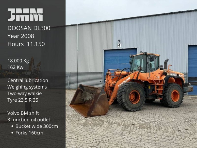 Radlader typu Doosan DL300, Gebrauchtmaschine v Vojens (Obrázok 1)