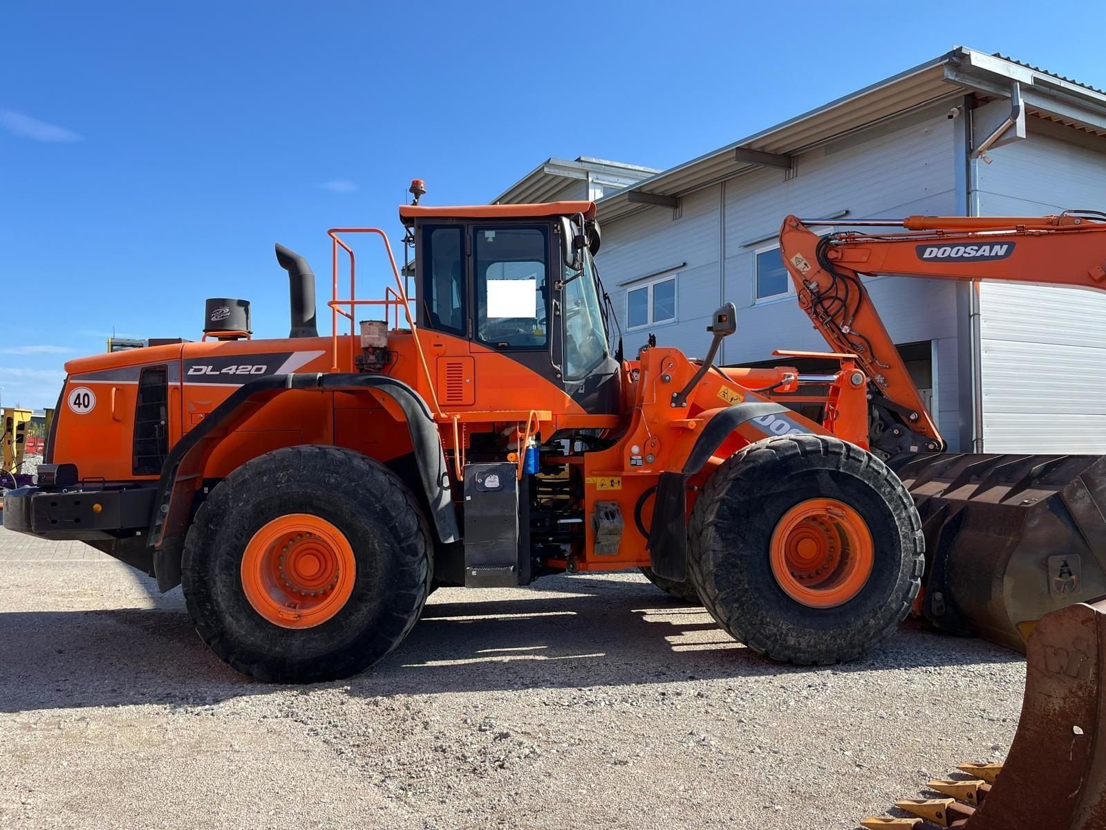 Radlader del tipo Doosan DL420-5, Gebrauchtmaschine In Gabersdorf (Immagine 1)