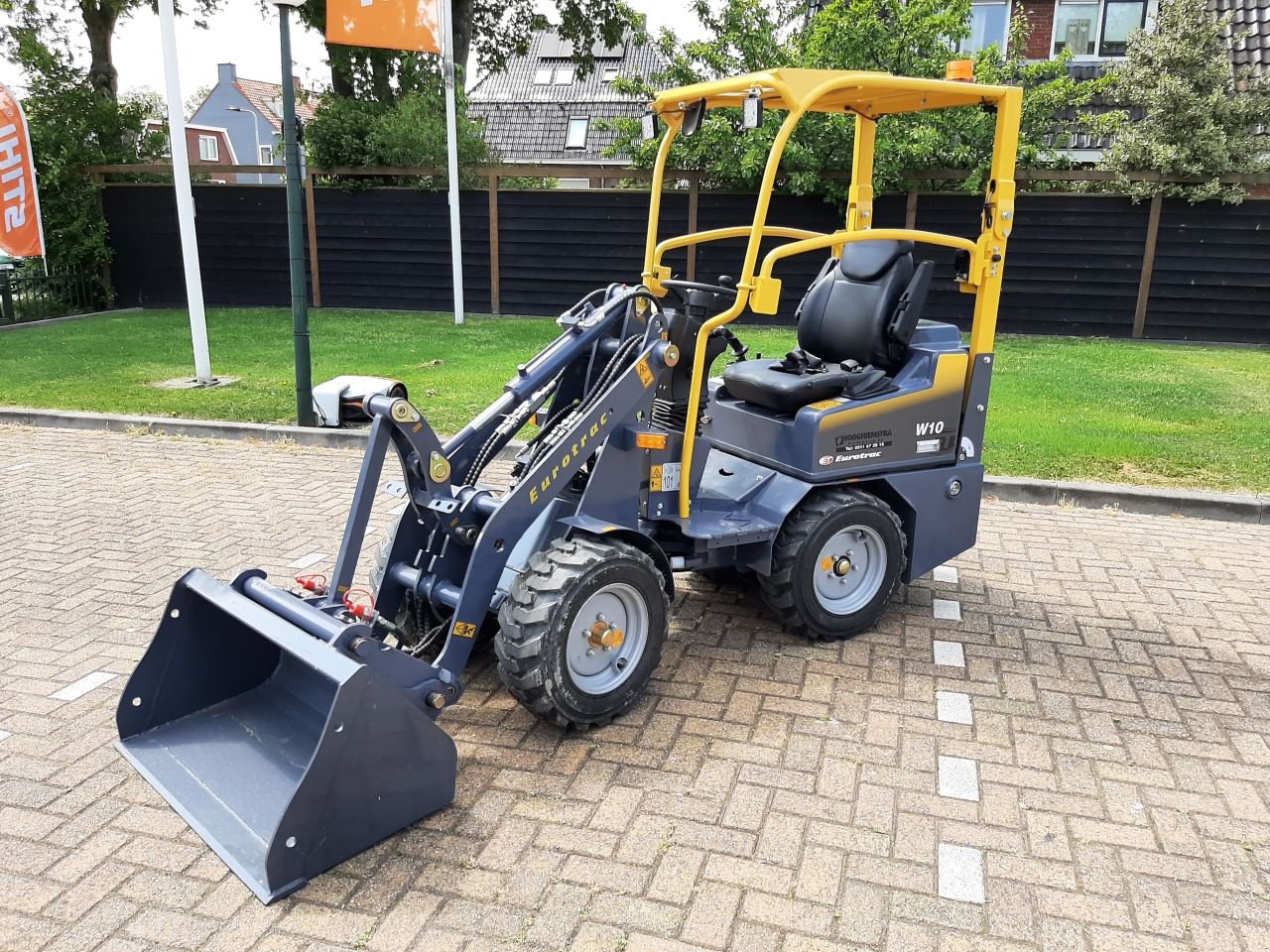 Radlader van het type Eurotrac W10, Gebrauchtmaschine in Hardegarijp (Foto 1)