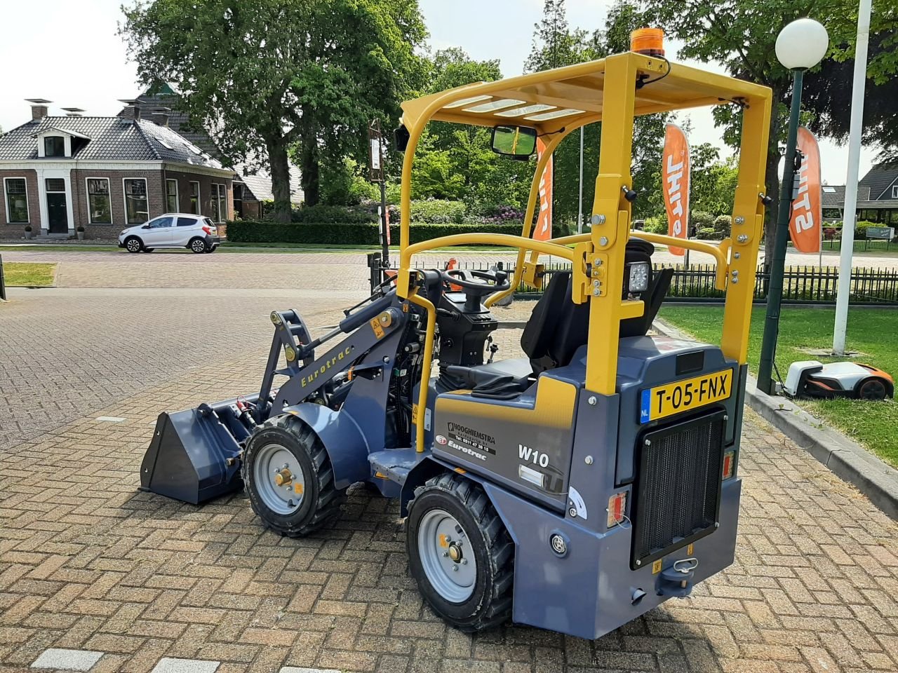 Radlader van het type Eurotrac W10, Gebrauchtmaschine in Hardegarijp (Foto 4)