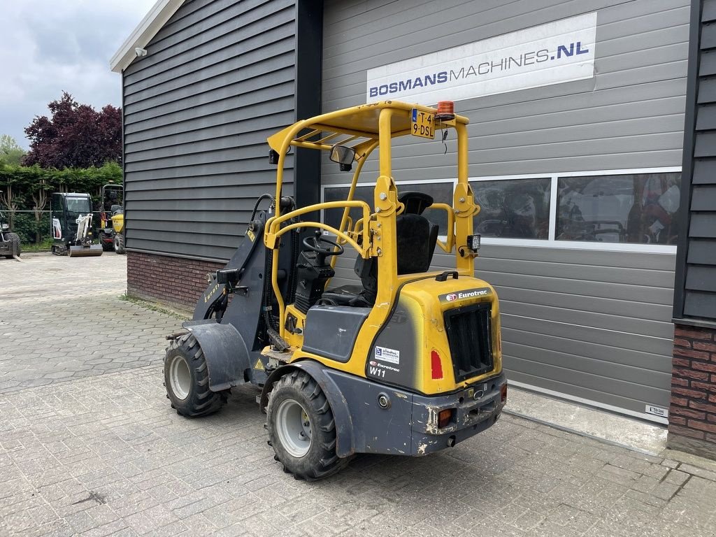 Radlader del tipo Eurotrac W11 minishovel / kniklader BJ 2019, Gebrauchtmaschine en Neer (Imagen 11)