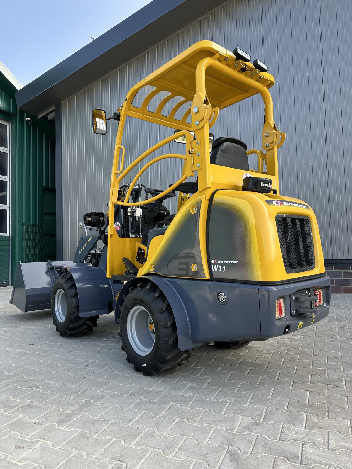 Radlader del tipo Eurotrac W11 mit Schutzdach, Neumaschine en Bakum - Lüsche (Imagen 6)