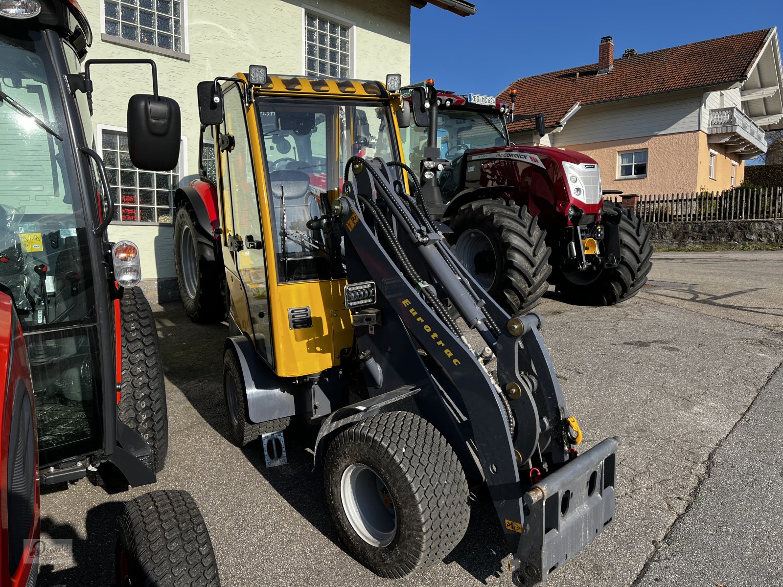 Radlader tipa Eurotrac W11, Gebrauchtmaschine u Regen (Slika 7)