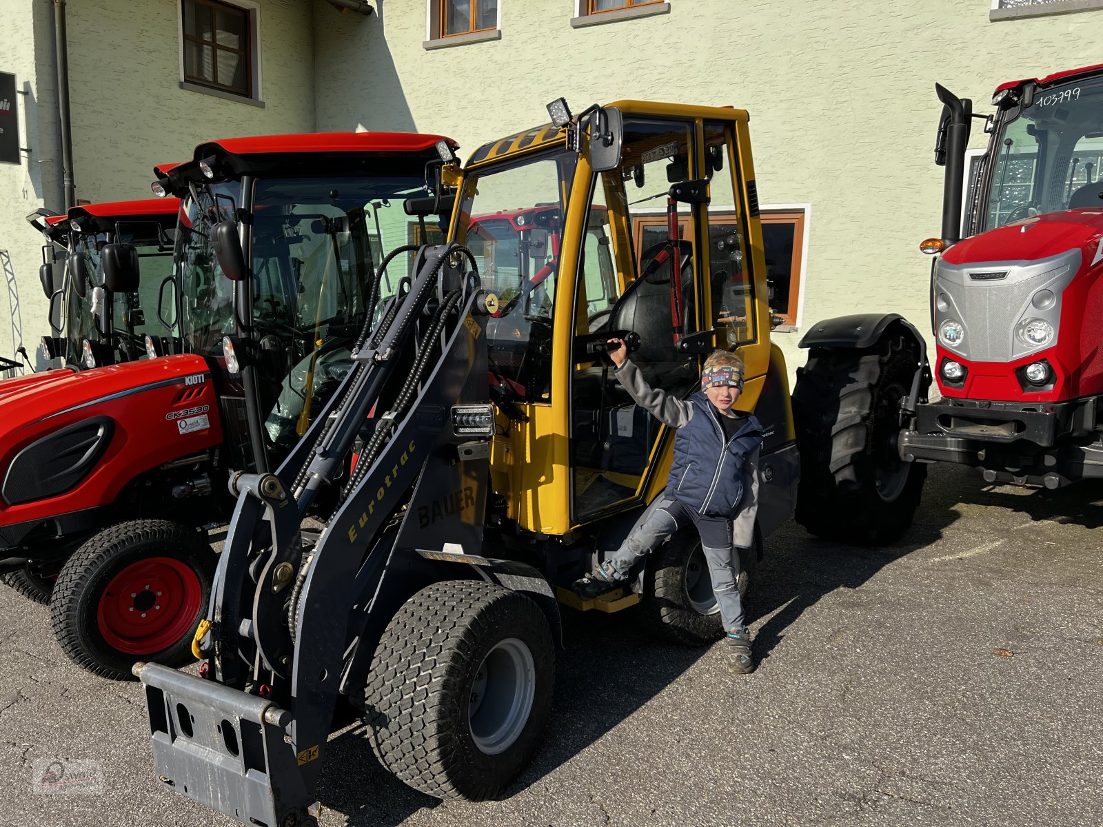 Radlader du type Eurotrac W11, Gebrauchtmaschine en Regen (Photo 8)