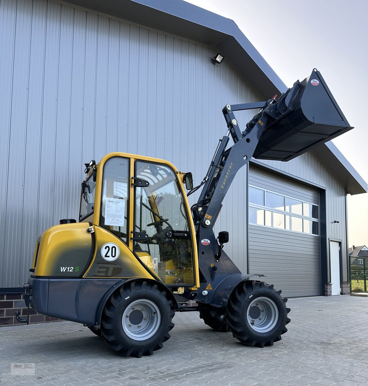 Radlader typu Eurotrac W12S Vollkabine, Neumaschine v Bakum - Lüsche (Obrázek 9)