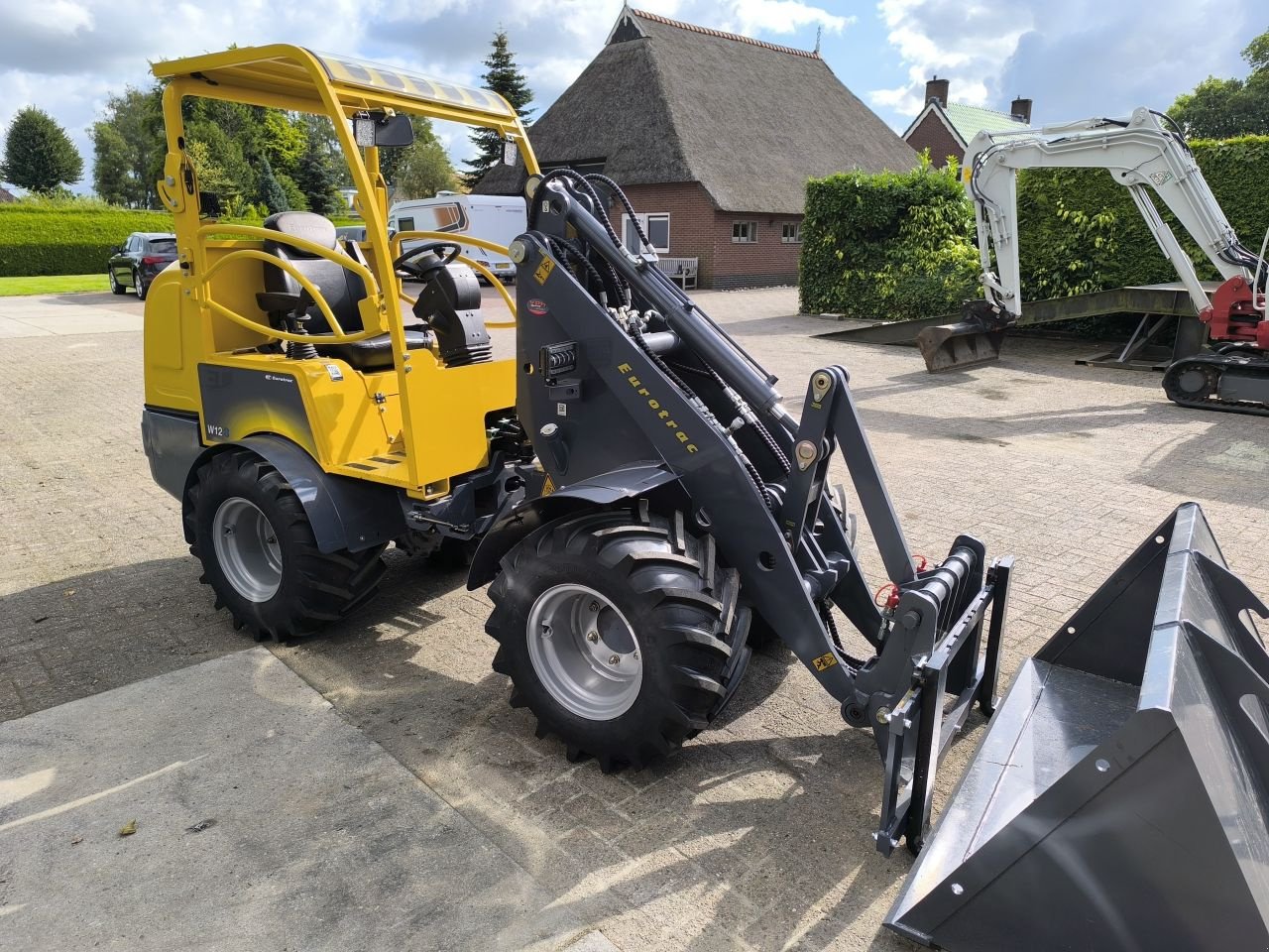 Radlader del tipo Eurotrac W12S, Gebrauchtmaschine en Hardegarijp (Imagen 4)