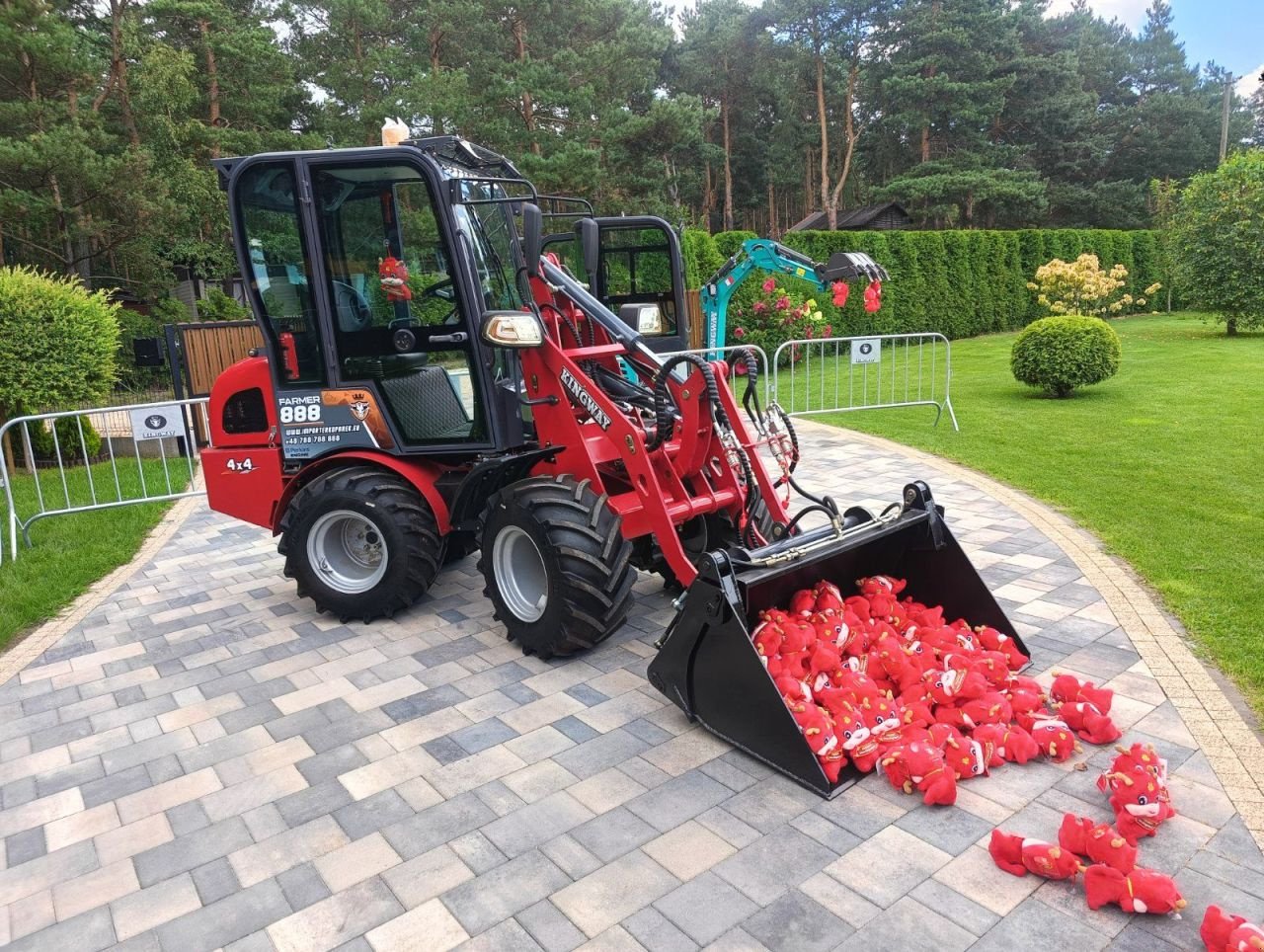 Radlader des Typs Farmer 888, Neumaschine in Hollandscheveld (Bild 3)