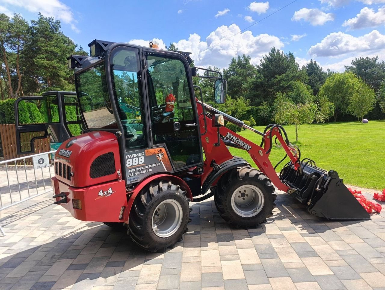 Radlader del tipo Farmer 888, Neumaschine en Hollandscheveld (Imagen 2)