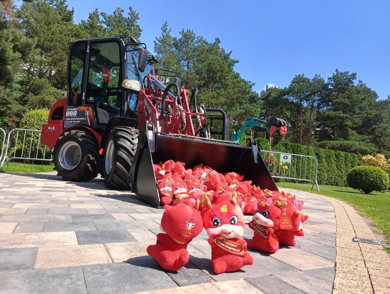 Radlader Türe ait Farmer 888, Neumaschine içinde Hollandscheveld (resim 1)