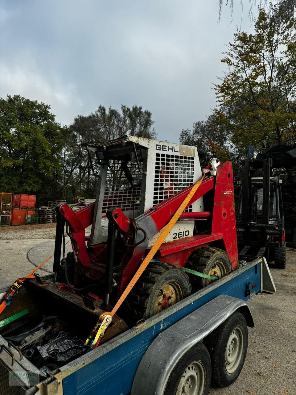 Radlader tip Gehl Minilader Gehlmax 2610 mit Panzerlenkeung wie Bobcat, Motorschaden, Gebrauchtmaschine in Geiselhöring (Poză 2)