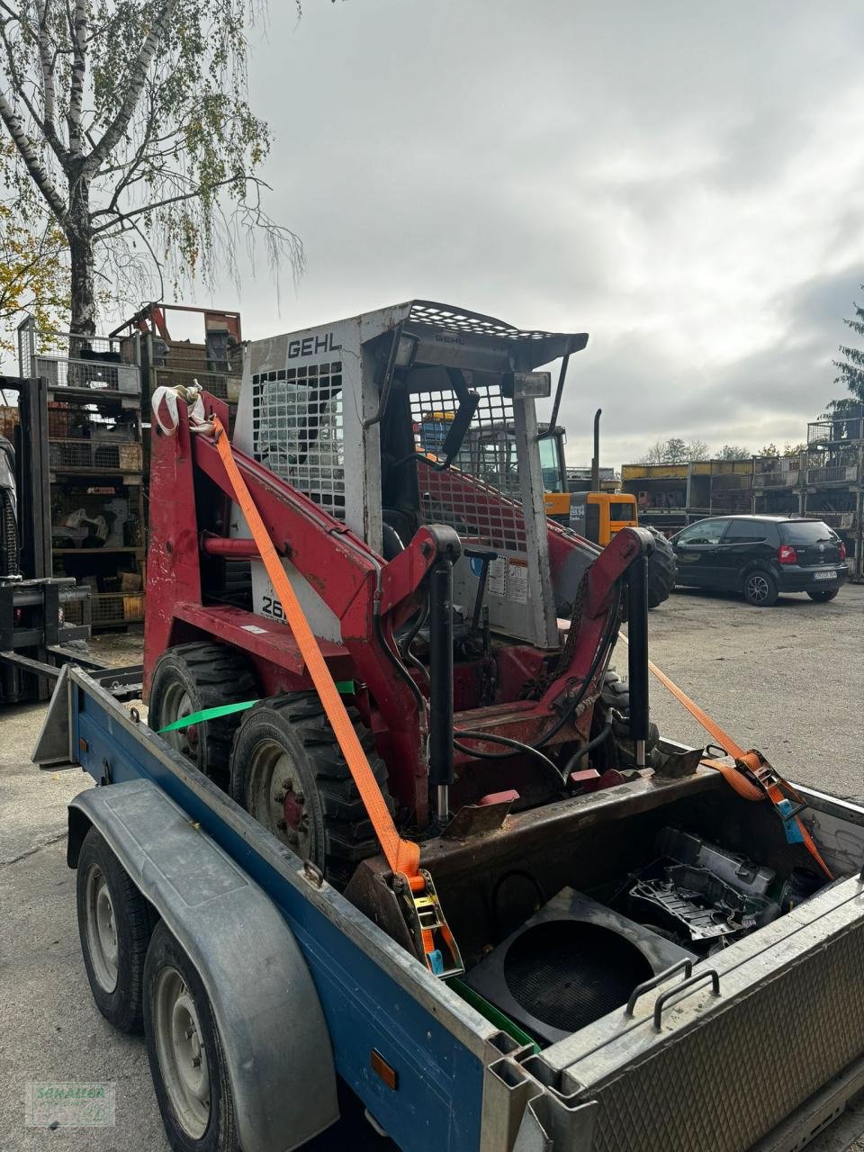 Radlader del tipo Gehl Minilader Gehlmax 2610 mit Panzerlenkeung wie Bobcat, Motorschaden, Gebrauchtmaschine en Geiselhöring (Imagen 4)