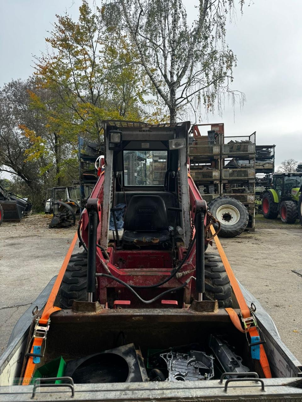 Radlader tipa Gehl Minilader Gehlmax 2610 mit Panzerlenkeung wie Bobcat, Motorschaden, Gebrauchtmaschine u Geiselhöring (Slika 5)