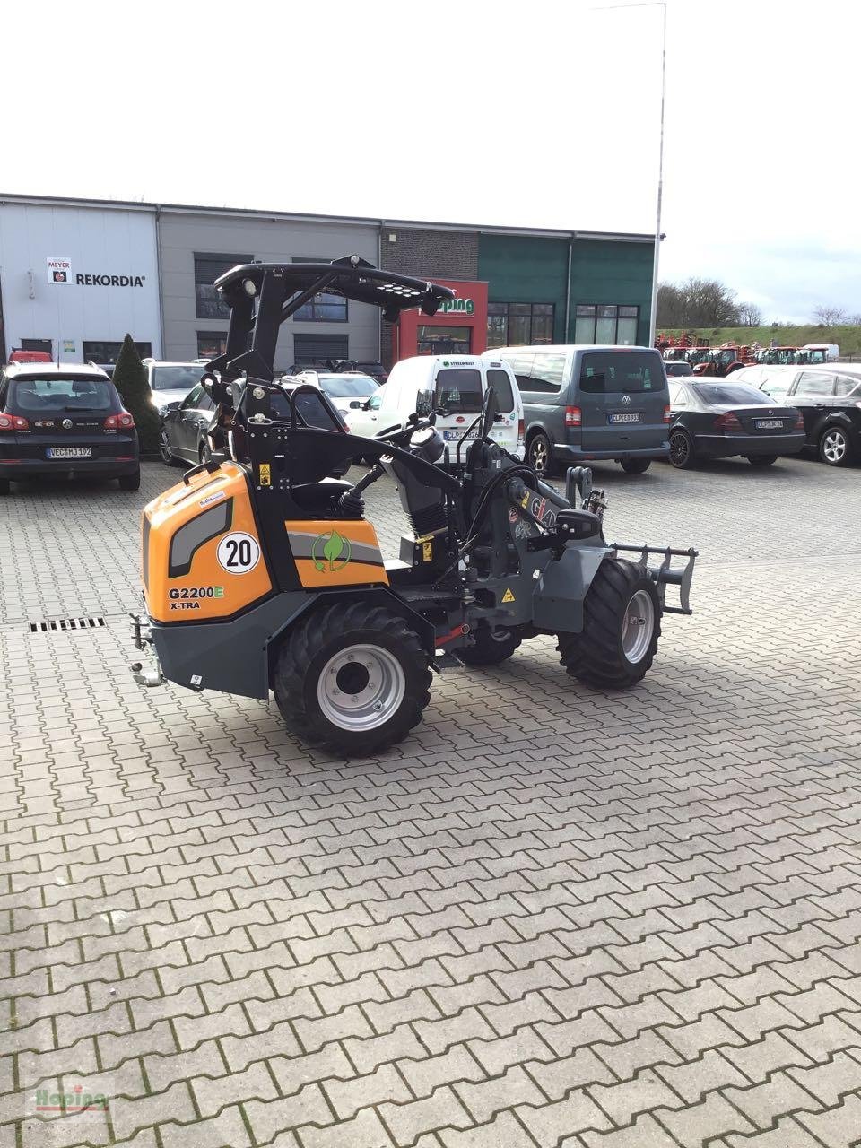 Radlader del tipo GiANT G2200E X-TRA, Gebrauchtmaschine en Bakum (Imagen 5)