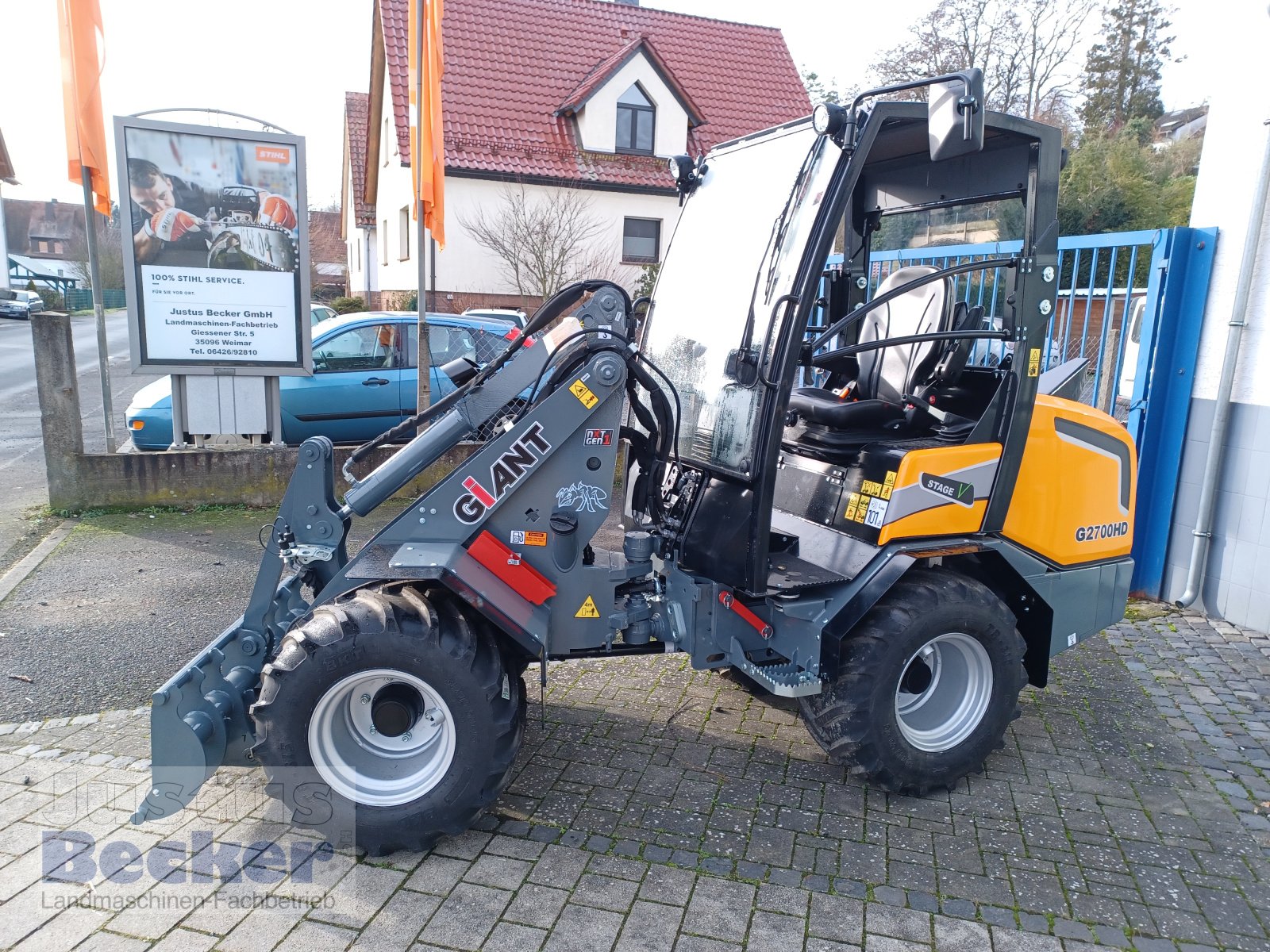 Radlader tipa GiANT Verschiedene, Neumaschine u Weimar-Niederwalgern (Slika 8)