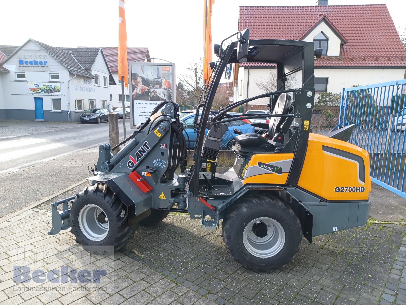 Radlader typu GiANT Verschiedene, Neumaschine v Weimar-Niederwalgern (Obrázok 9)