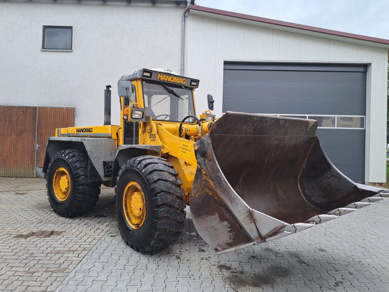 Radlader tipa Hanomag 55 D, Gebrauchtmaschine u Oberbibrach (Slika 1)