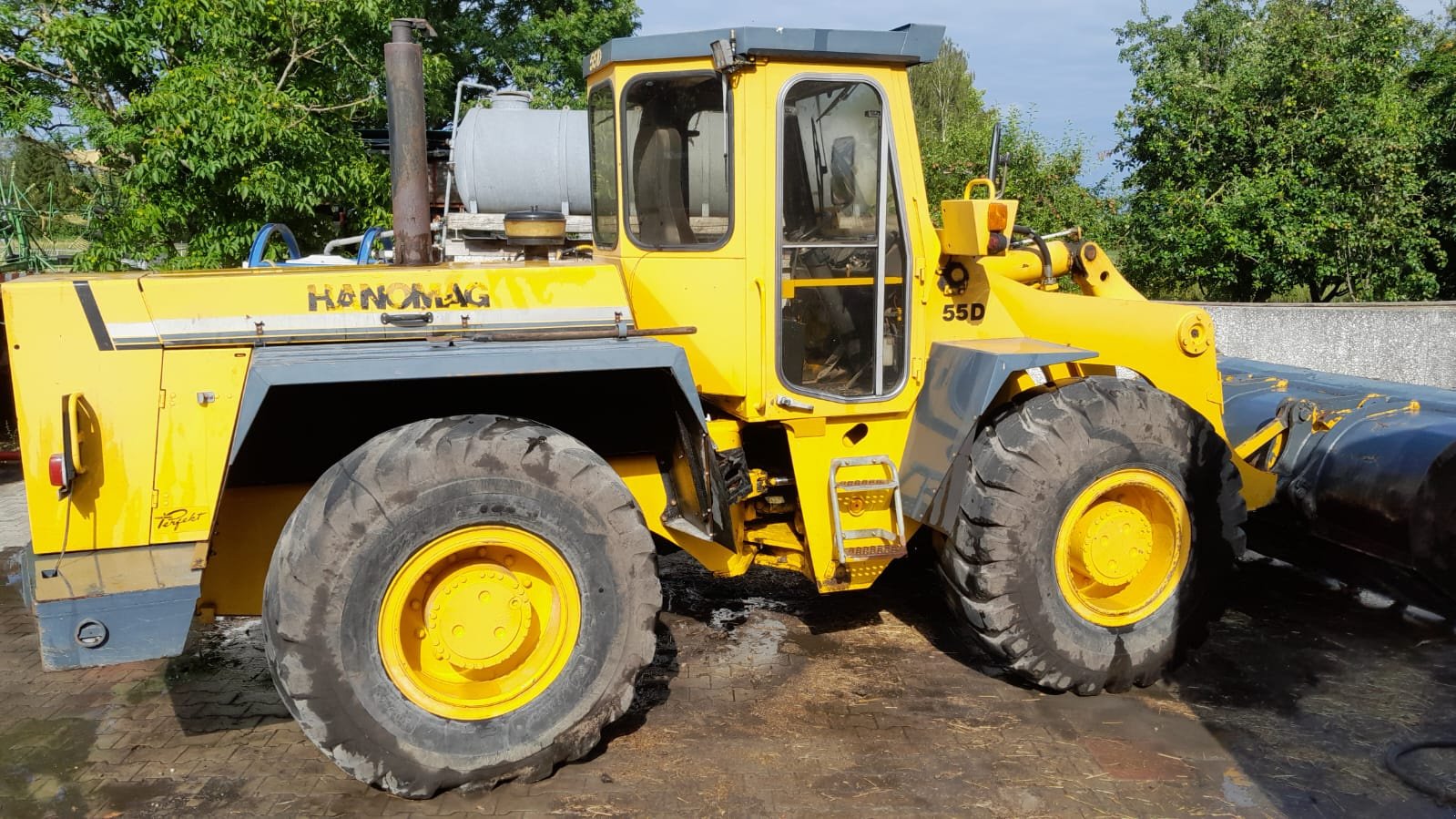 Radlader van het type Hanomag 55 D, Gebrauchtmaschine in Eicherloh (Foto 2)