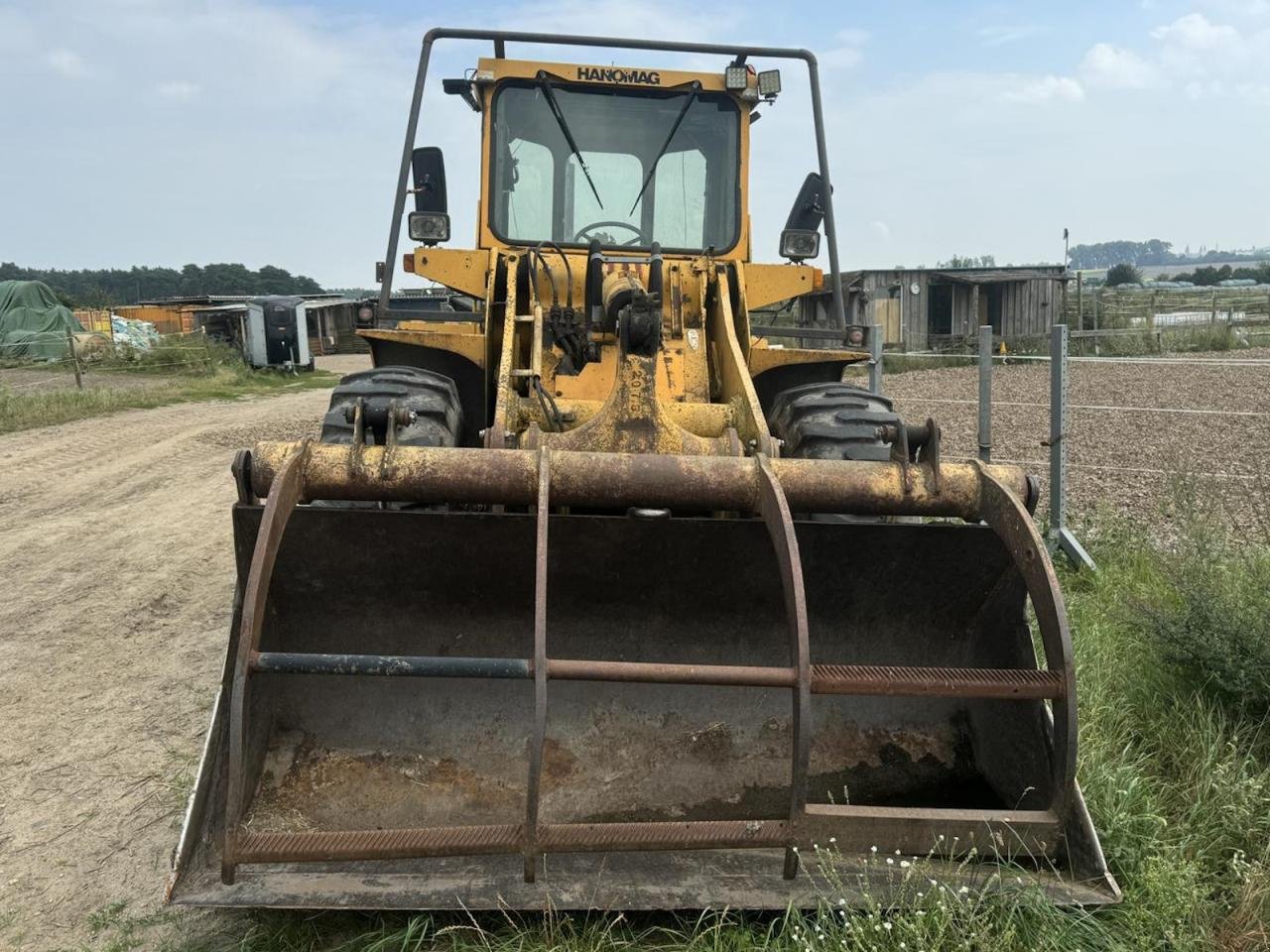 Radlader van het type Hanomag D 44, Gebrauchtmaschine in Könnern (Foto 2)