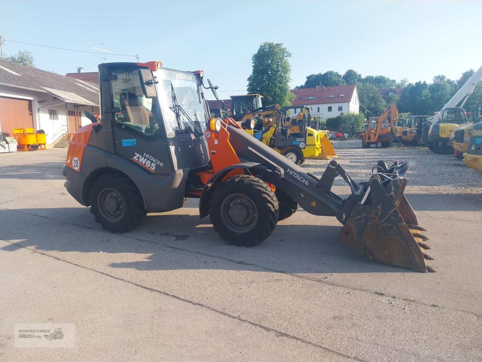 Radlader typu Hitachi ZW 65, Gebrauchtmaschine v Stetten (Obrázok 3)