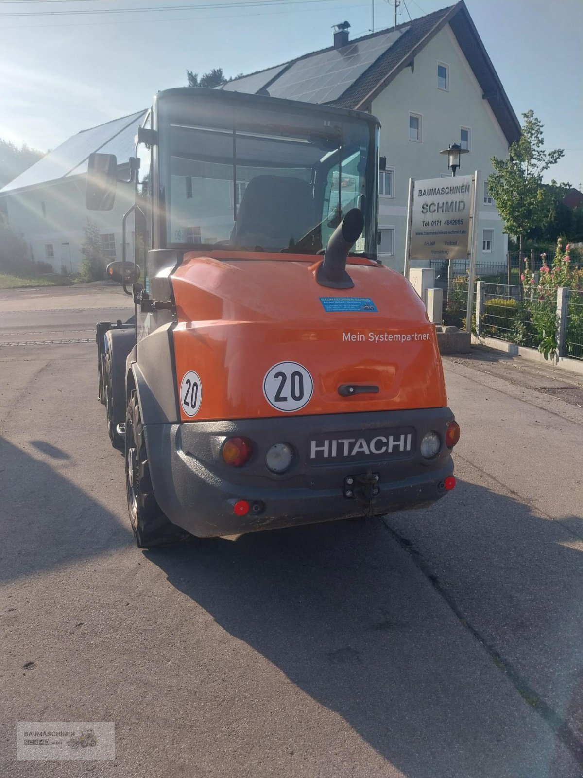 Radlader Türe ait Hitachi ZW 65, Gebrauchtmaschine içinde Stetten (resim 4)