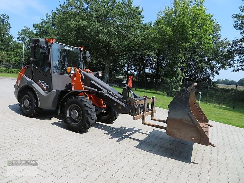 Radlader typu Hitachi ZW65 mit Schaufel+Palettengabel, erst 930 Stunden, Gebrauchtmaschine w Meppen (Zdjęcie 7)