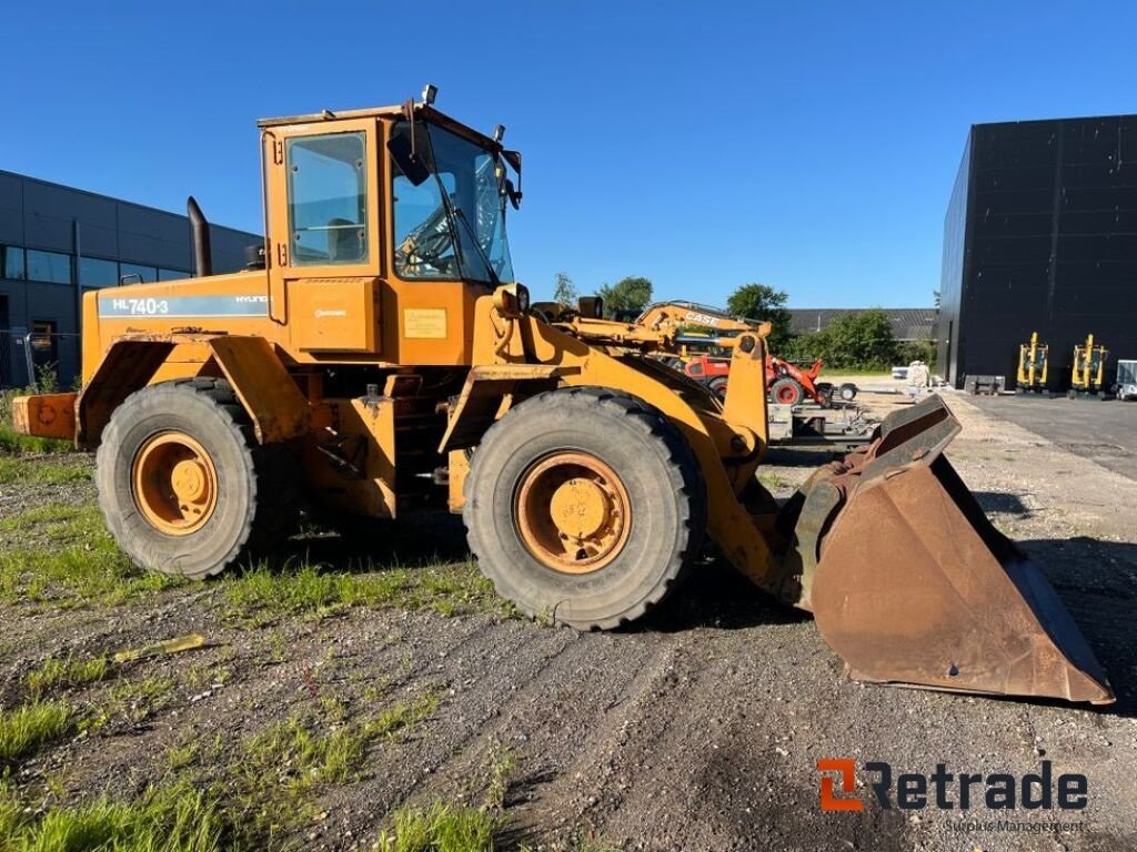 Radlader del tipo Hyundai 740-3, Gebrauchtmaschine en Rødovre (Imagen 4)