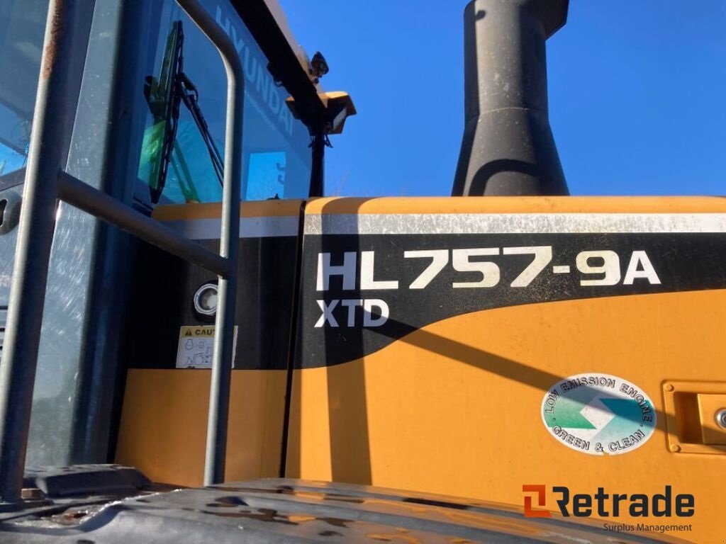 Radlader типа Hyundai HL 757-9A XTD, Gebrauchtmaschine в Rødovre (Фотография 2)