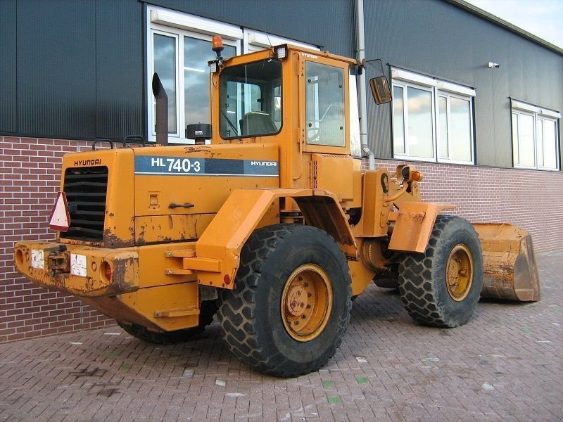 Radlader van het type Hyundai HL740-3, Gebrauchtmaschine in Barneveld (Foto 4)