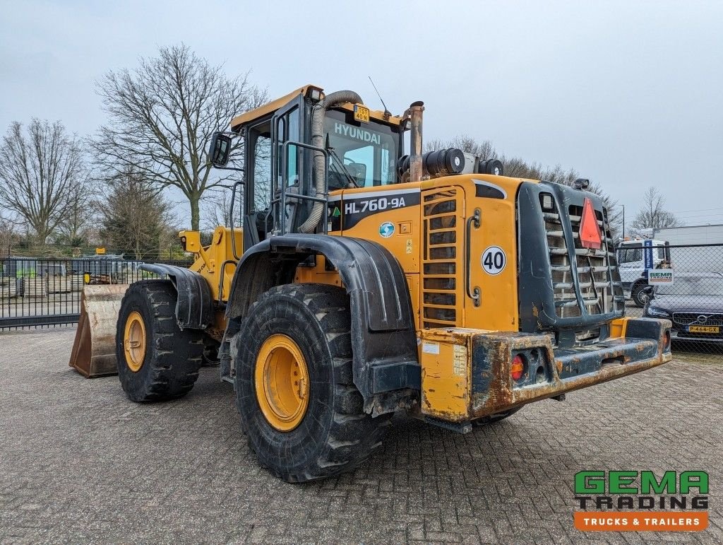 Radlader от тип Hyundai HL760-9A Wheelloader - BM-Air overdruk unit - Cummins QSB6.7 - E, Gebrauchtmaschine в Oud Gastel (Снимка 5)