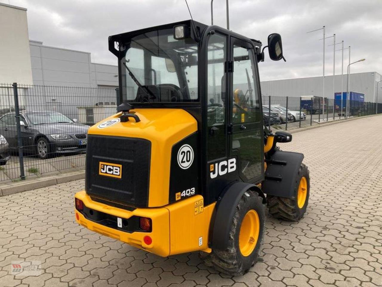 Radlader Türe ait JCB 403 AGRI SMART POWER, Gebrauchtmaschine içinde Oyten (resim 4)