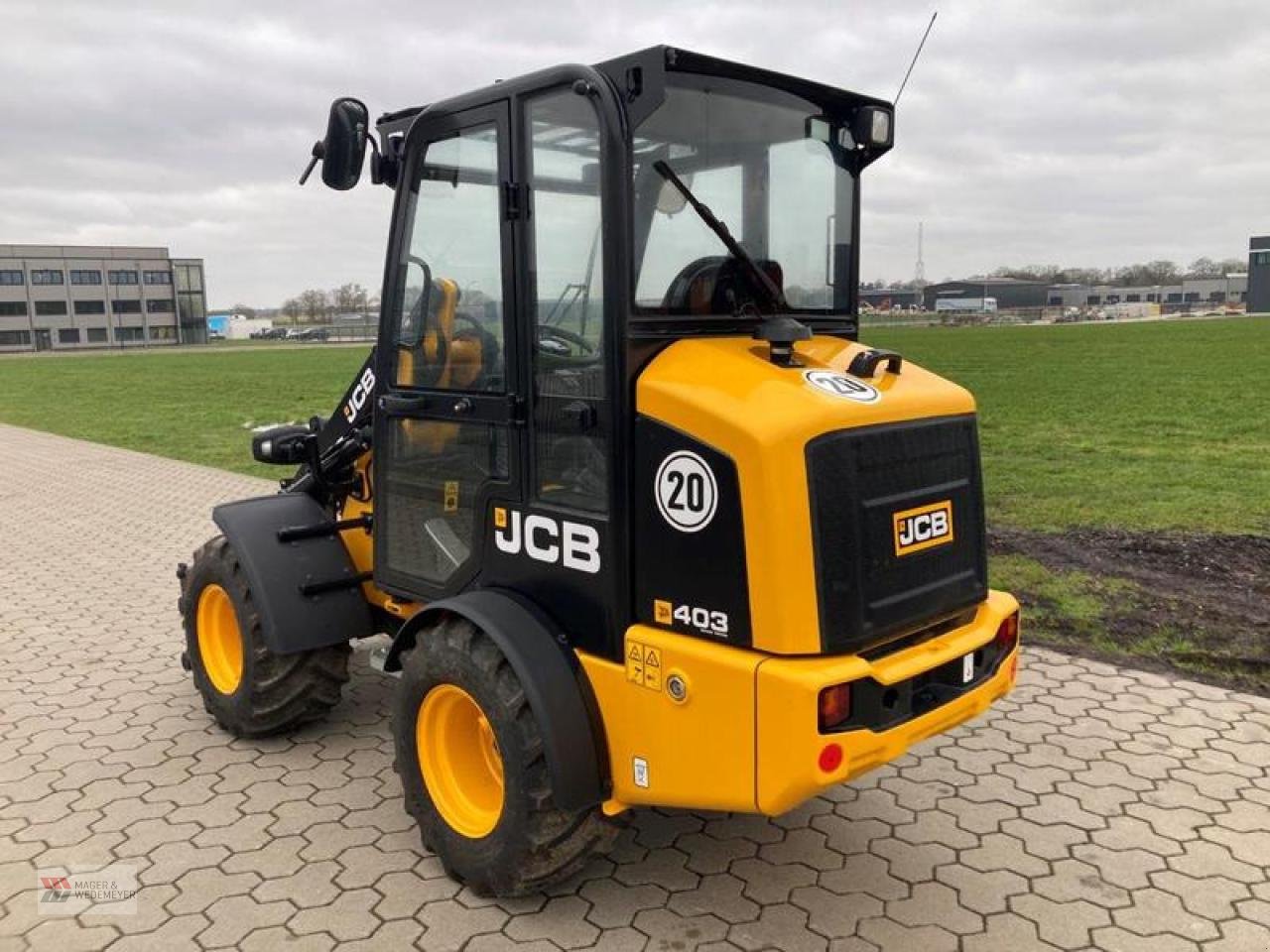 Radlader des Typs JCB 403 AGRI SMART POWER, Gebrauchtmaschine in Oyten (Bild 5)