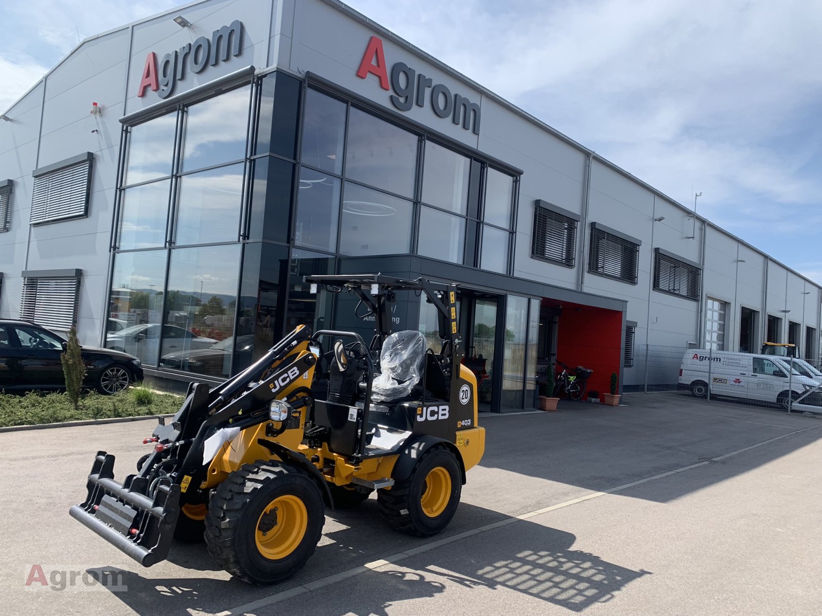 Radlader typu JCB 403 Agri, Neumaschine w Meißenheim-Kürzell (Zdjęcie 1)