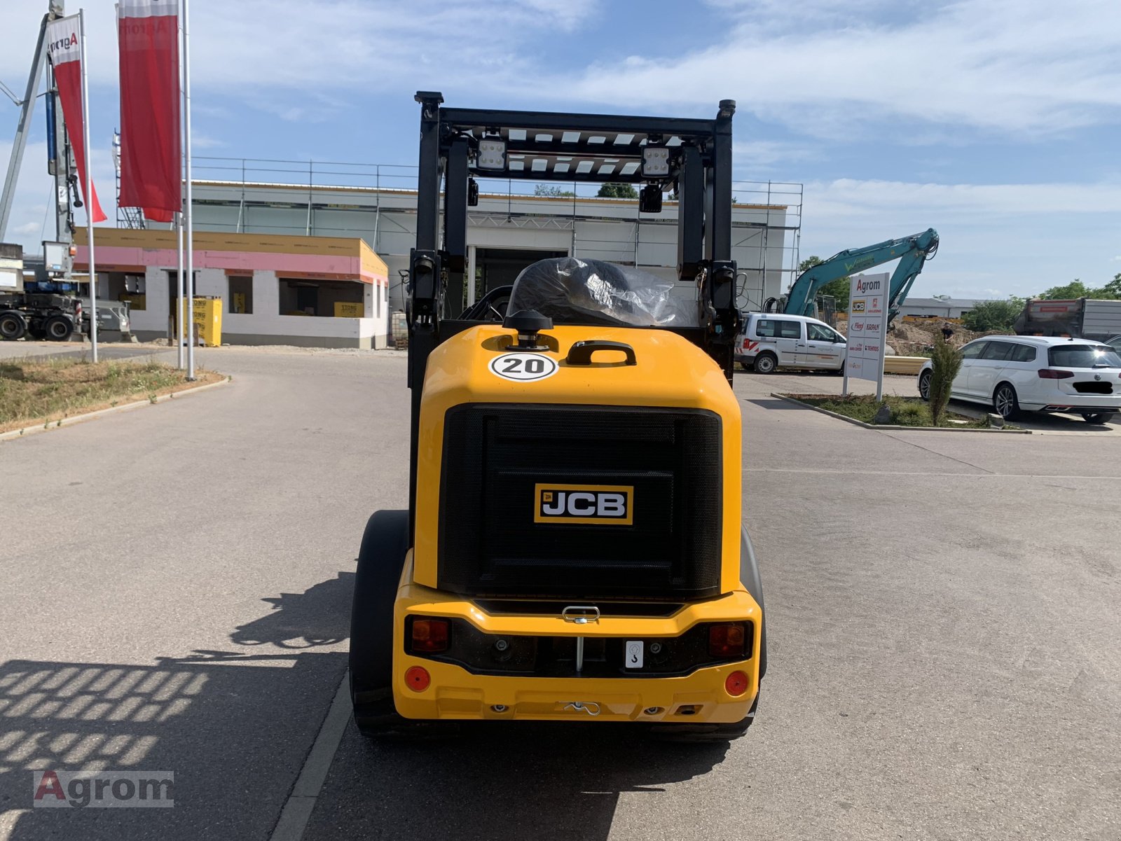 Radlader del tipo JCB 403 Agri, Neumaschine In Meißenheim-Kürzell (Immagine 4)