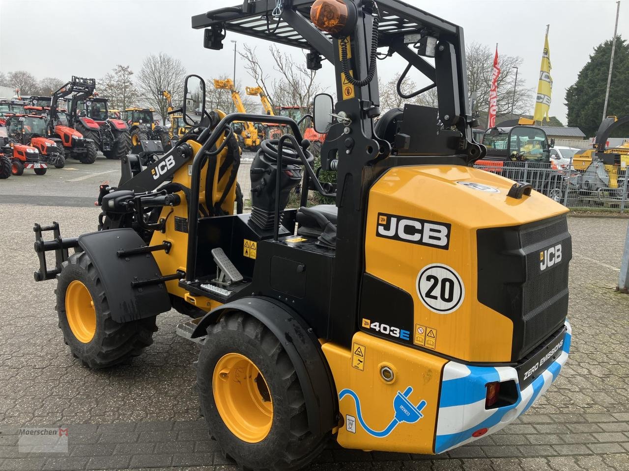 Radlader del tipo JCB 403 E, Neumaschine en Tönisvorst (Imagen 3)