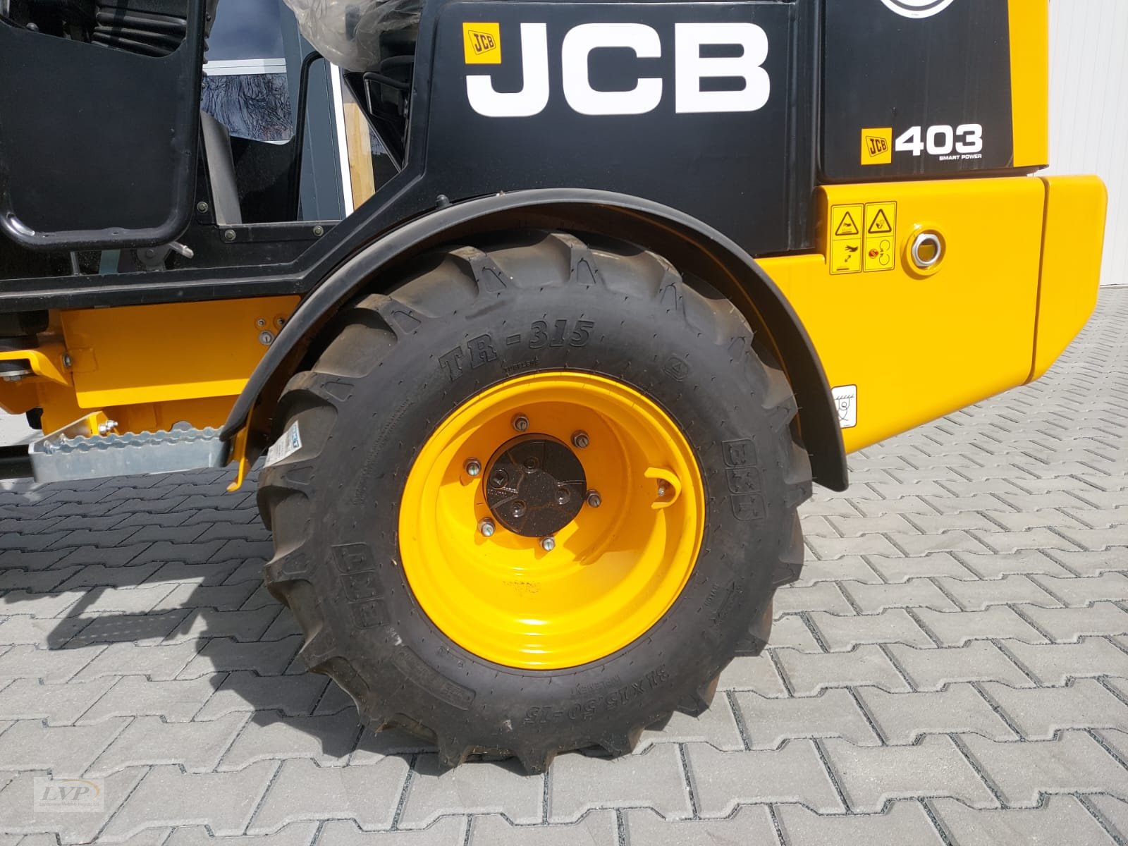 Radlader tipa JCB 403 Front-u.Heckscheibe 25PS, Neumaschine u Pegnitz (Slika 8)