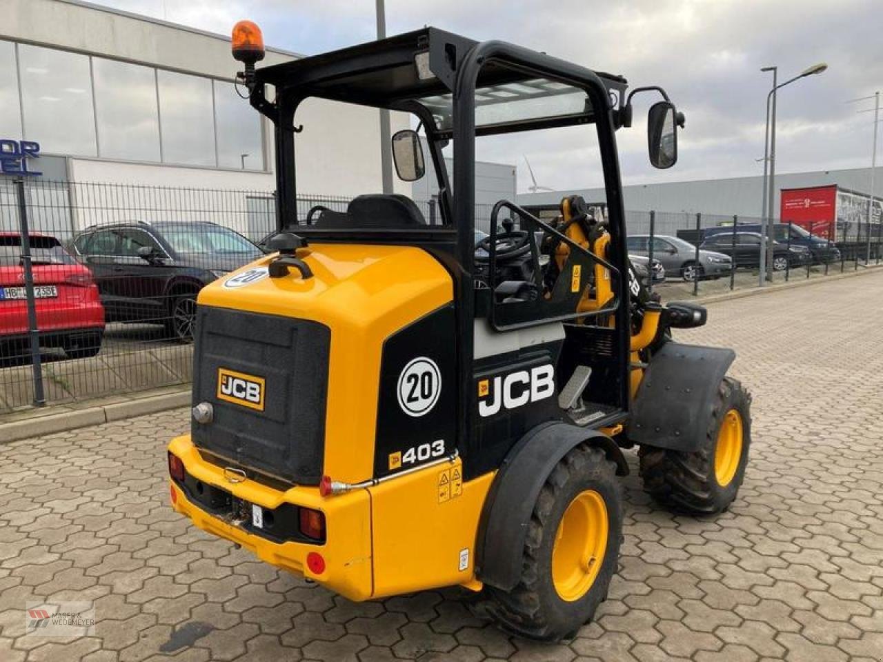 Radlader typu JCB 403 HOFLADER, KOMPAKTRADLADER, Gebrauchtmaschine v Oyten (Obrázok 4)