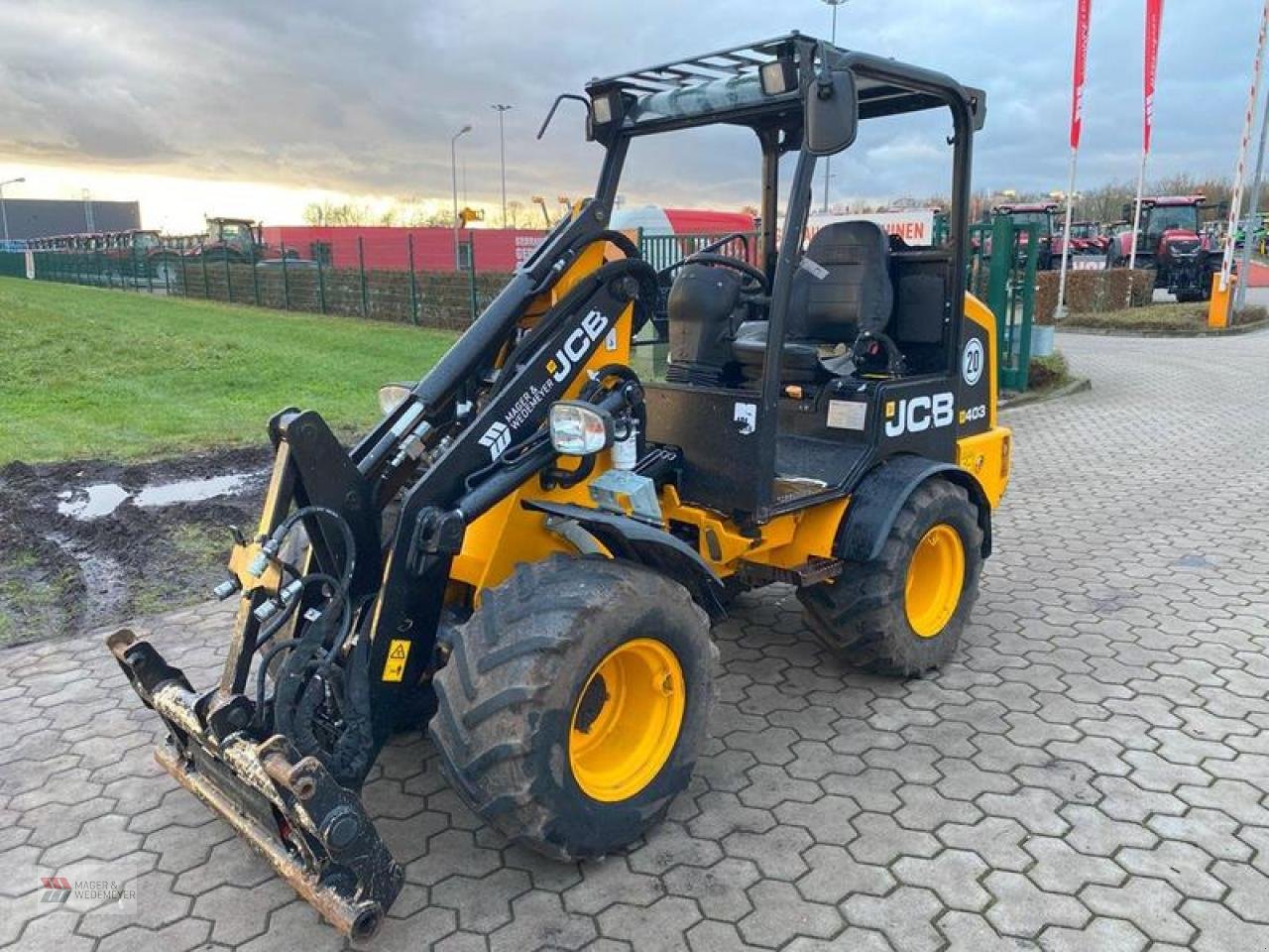 Radlader des Typs JCB 403 HOFLADER, Gebrauchtmaschine in Oyten (Bild 1)