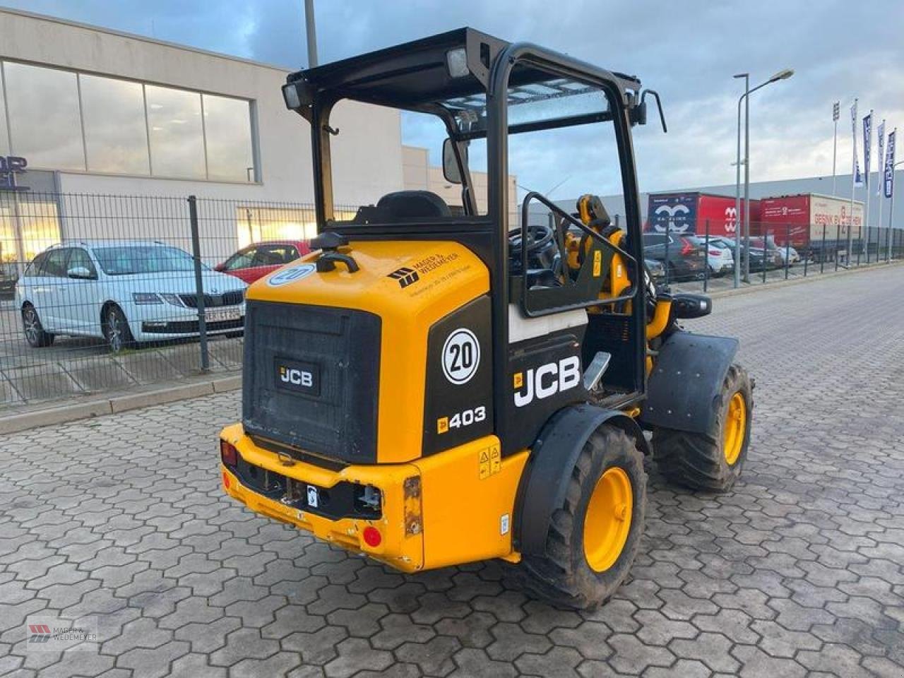 Radlader des Typs JCB 403 HOFLADER, Gebrauchtmaschine in Oyten (Bild 4)