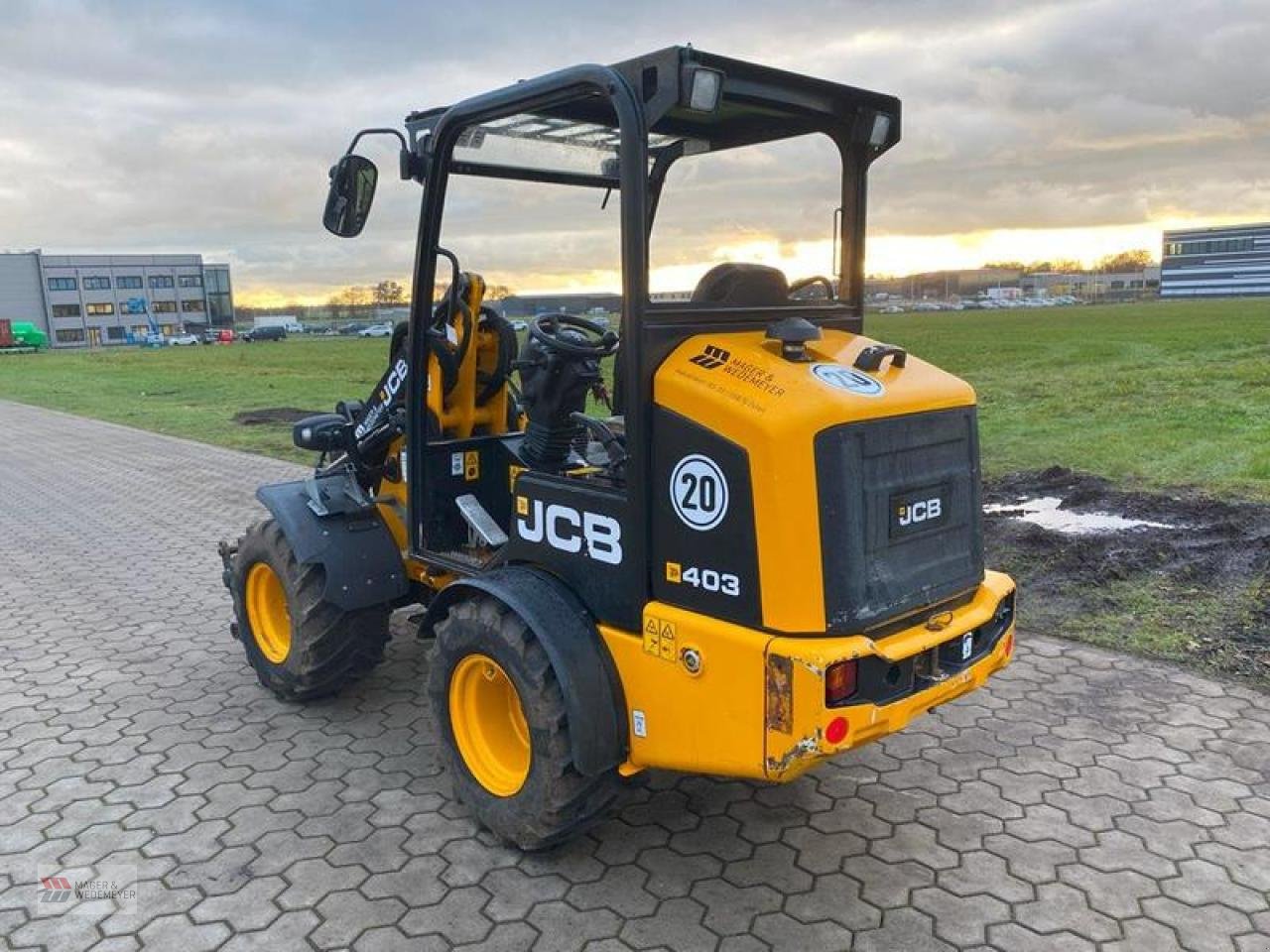 Radlader des Typs JCB 403 HOFLADER, Gebrauchtmaschine in Oyten (Bild 5)